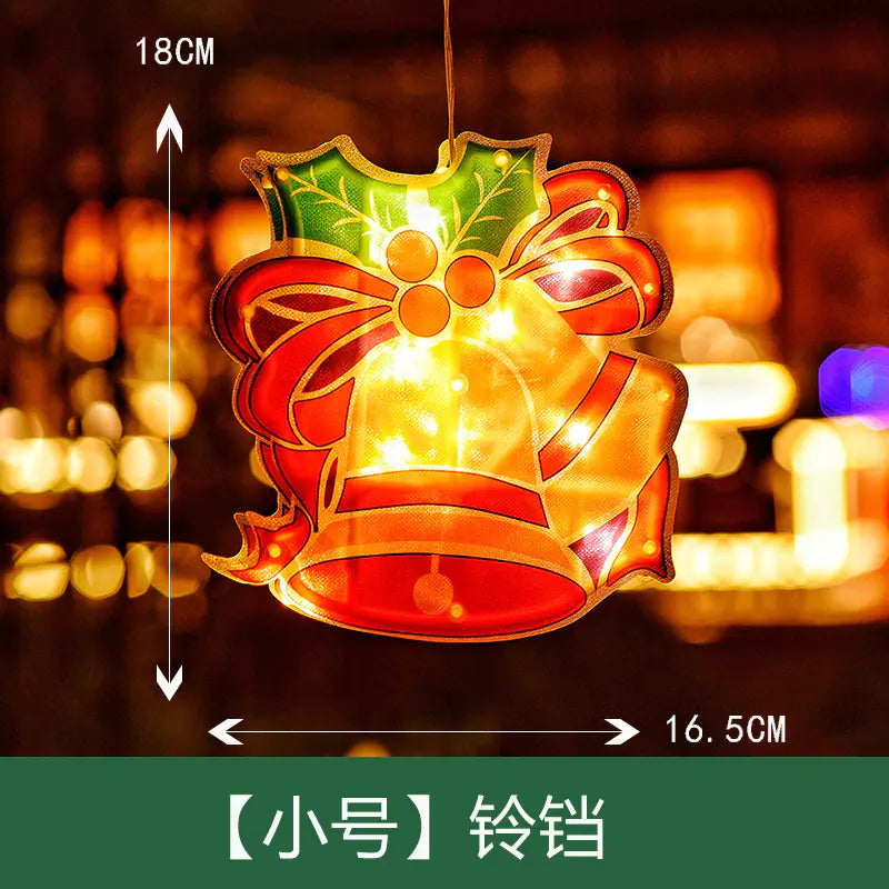 LED Suction Cup Lights for Christmas Window Decorations