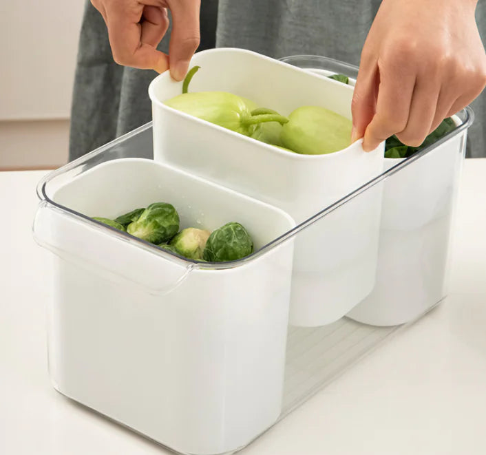 Japanese Refrigerator Storage Box for Fruits & Vegetables