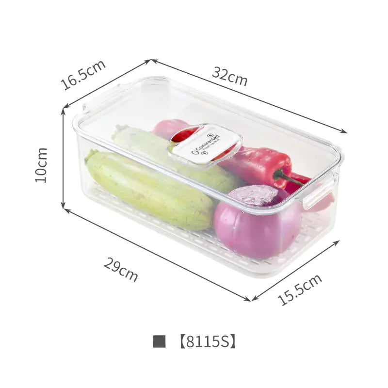 Japanese Refrigerator Storage Box for Fruits & Vegetables