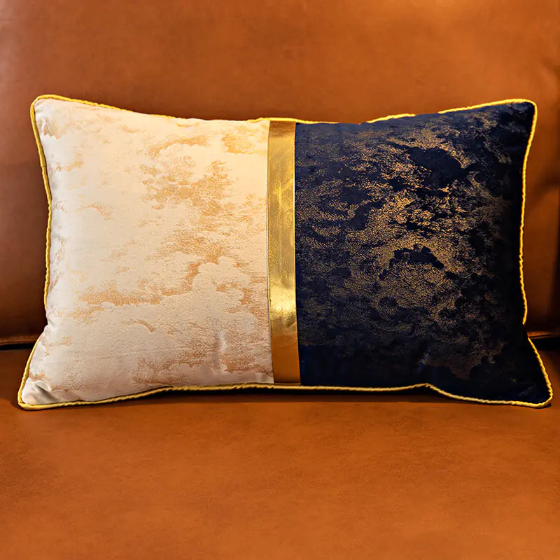 Velvet Solid Color Cushion Bedside Backrest