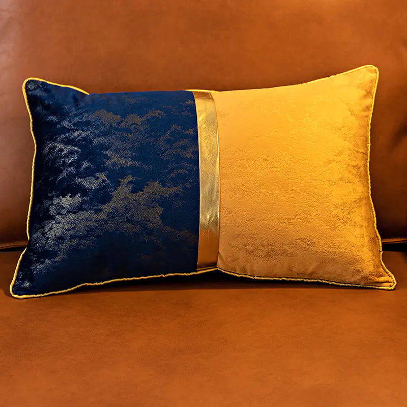 Velvet Solid Color Cushion Bedside Backrest