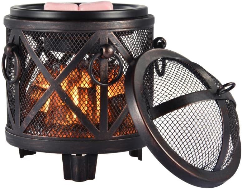 Fireplace Style Wax Melt Burner-3