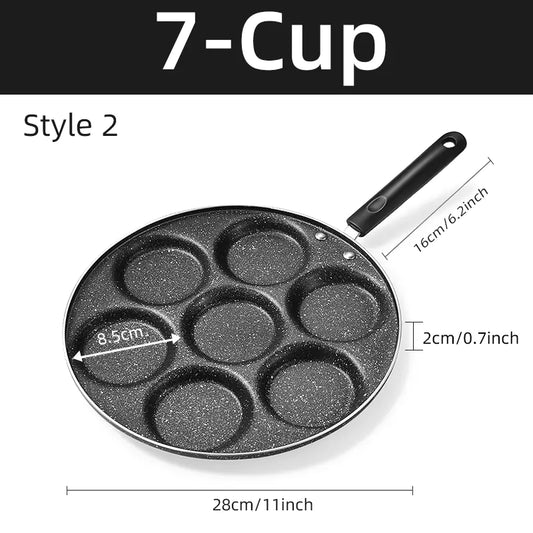 Seven Hole Fried Egg Magic Pot for Household Use