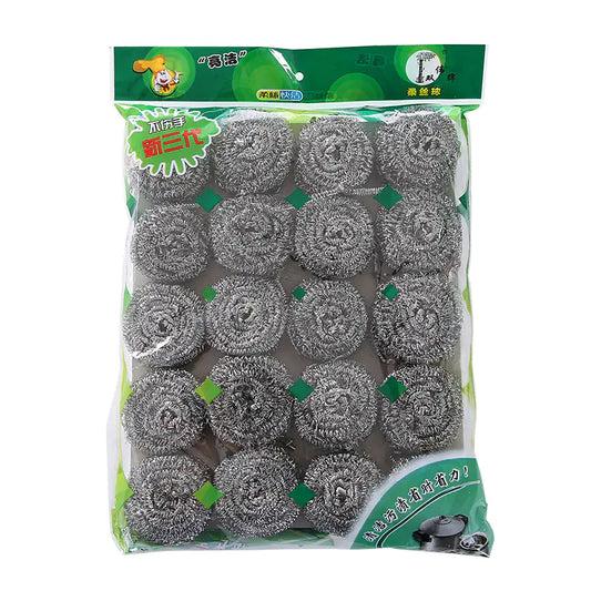 Kitchen Cleaning Supplies - High Zinc Steel Scrubbers