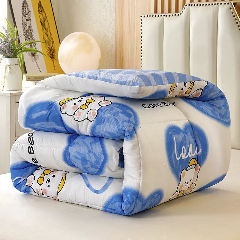 Thick Warm Quilt for All Seasons - Single Bed Size