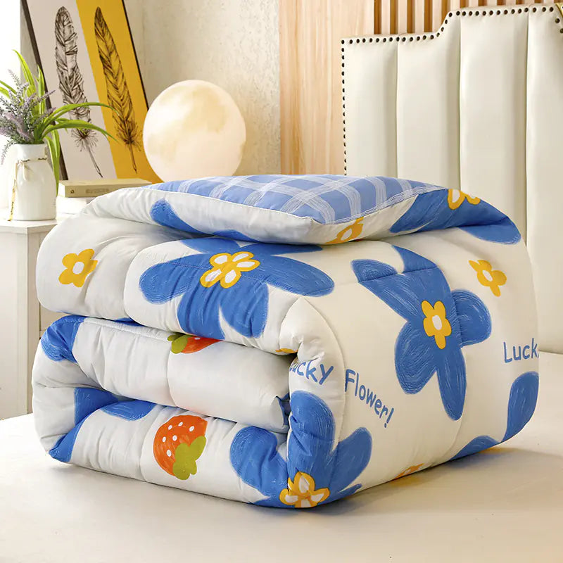 Thick Warm Quilt for All Seasons - Single Bed Size