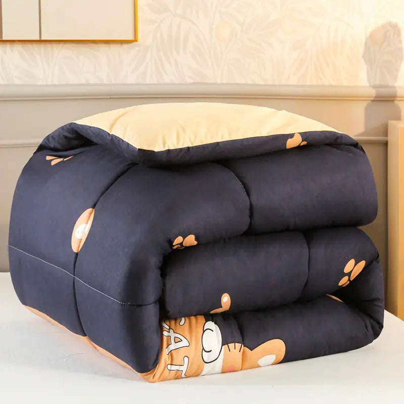 Thick Warm Quilt for All Seasons - Single Bed Size