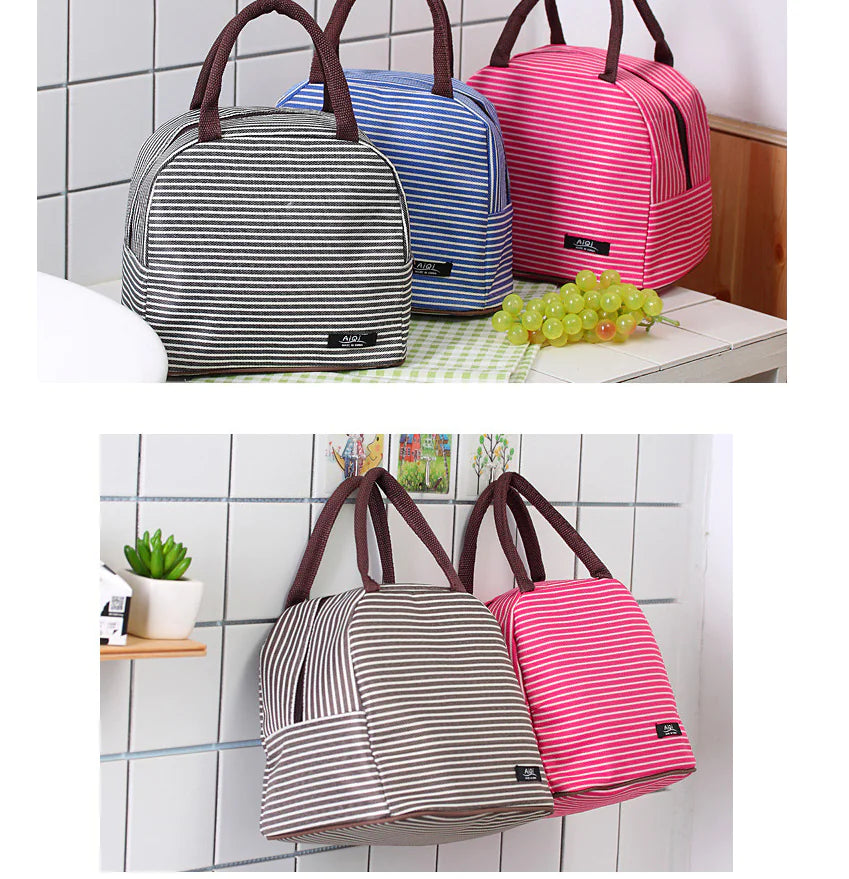 Insulated Lunch Bag for Bento and Food Containers