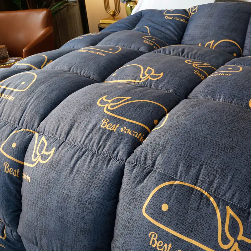 Thick Warm Quilt for All Seasons - Single Bed Size