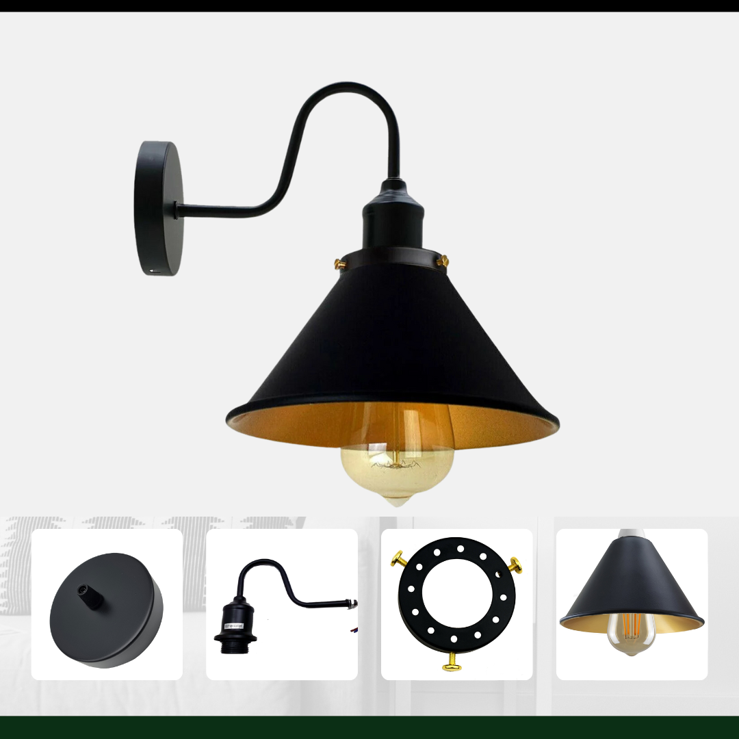 Vintage Industrial Wall Lights Bedroom Living Room ~3388-4