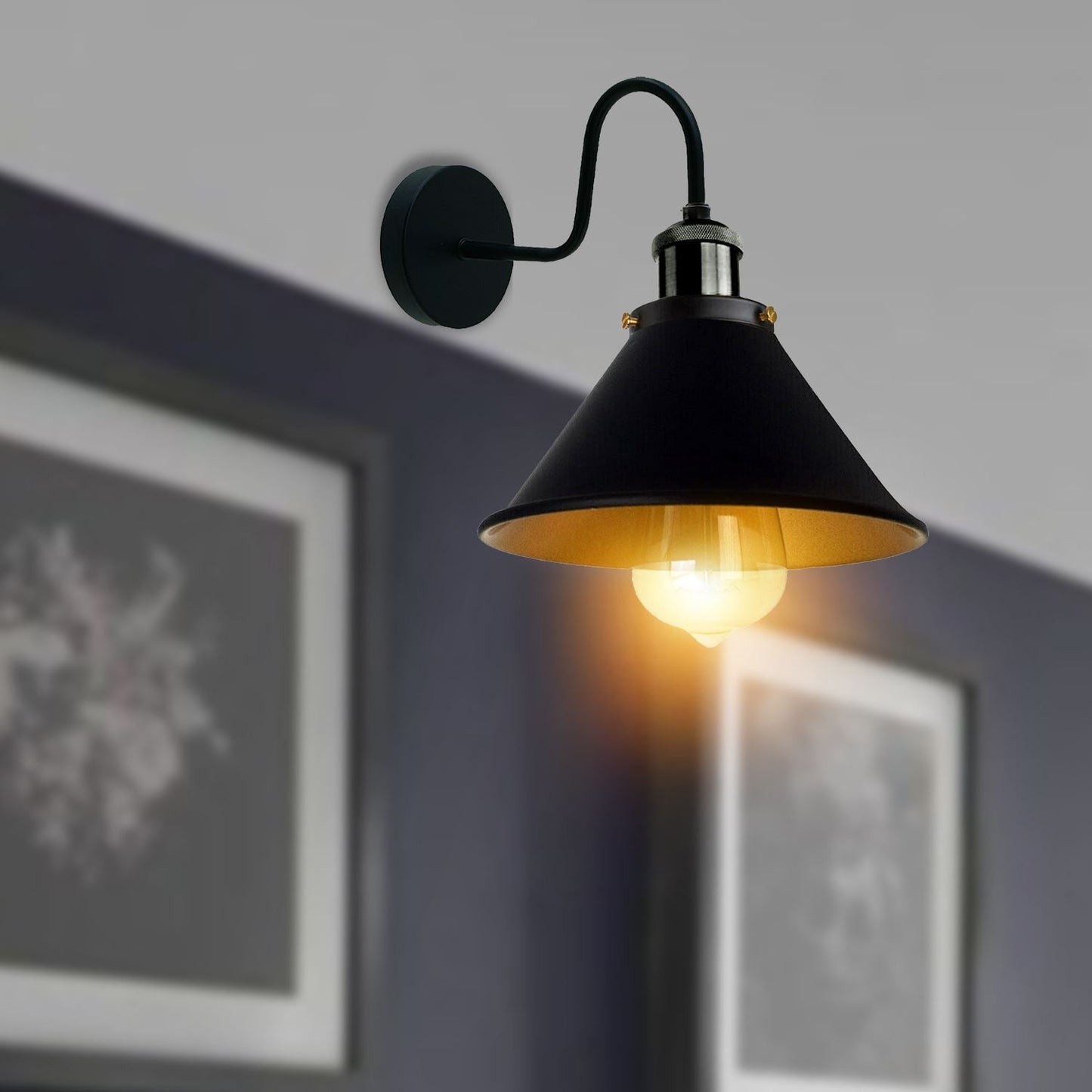 Vintage Industrial Wall Lights Bedroom Living Room ~3388-2